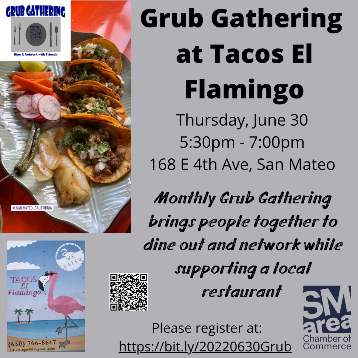 20220630 Grub Gathering Tacos El Flamingo